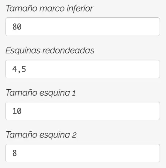Selecciona anchura teclado